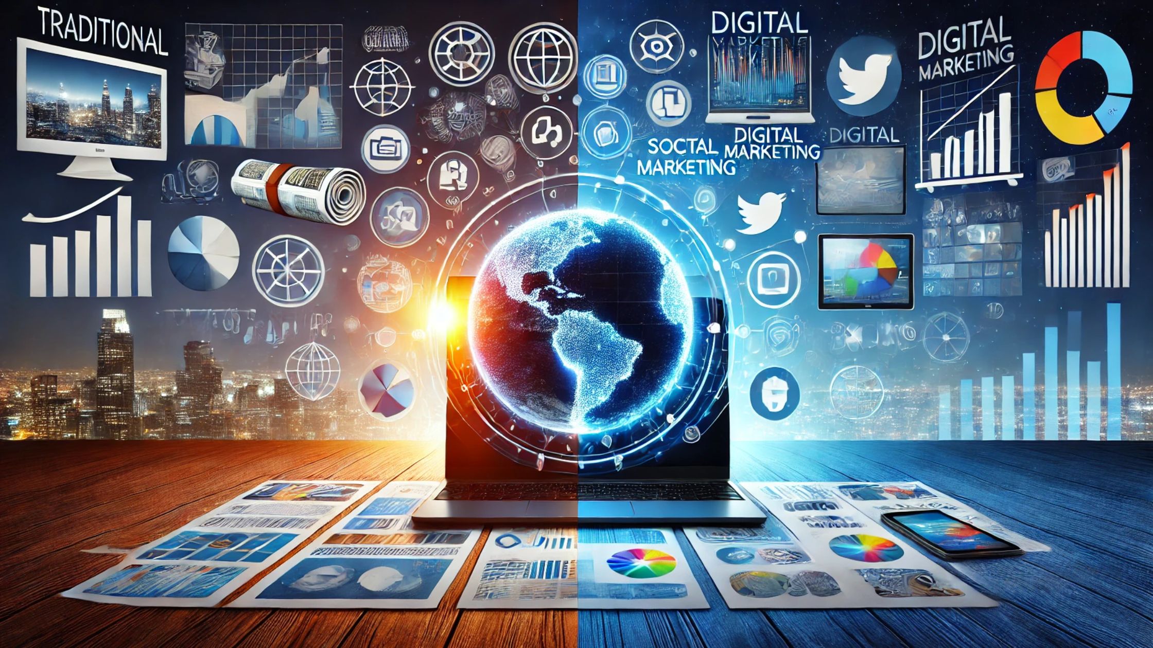 Traditional and Digital Marketing: A Comprehensive Comparison
