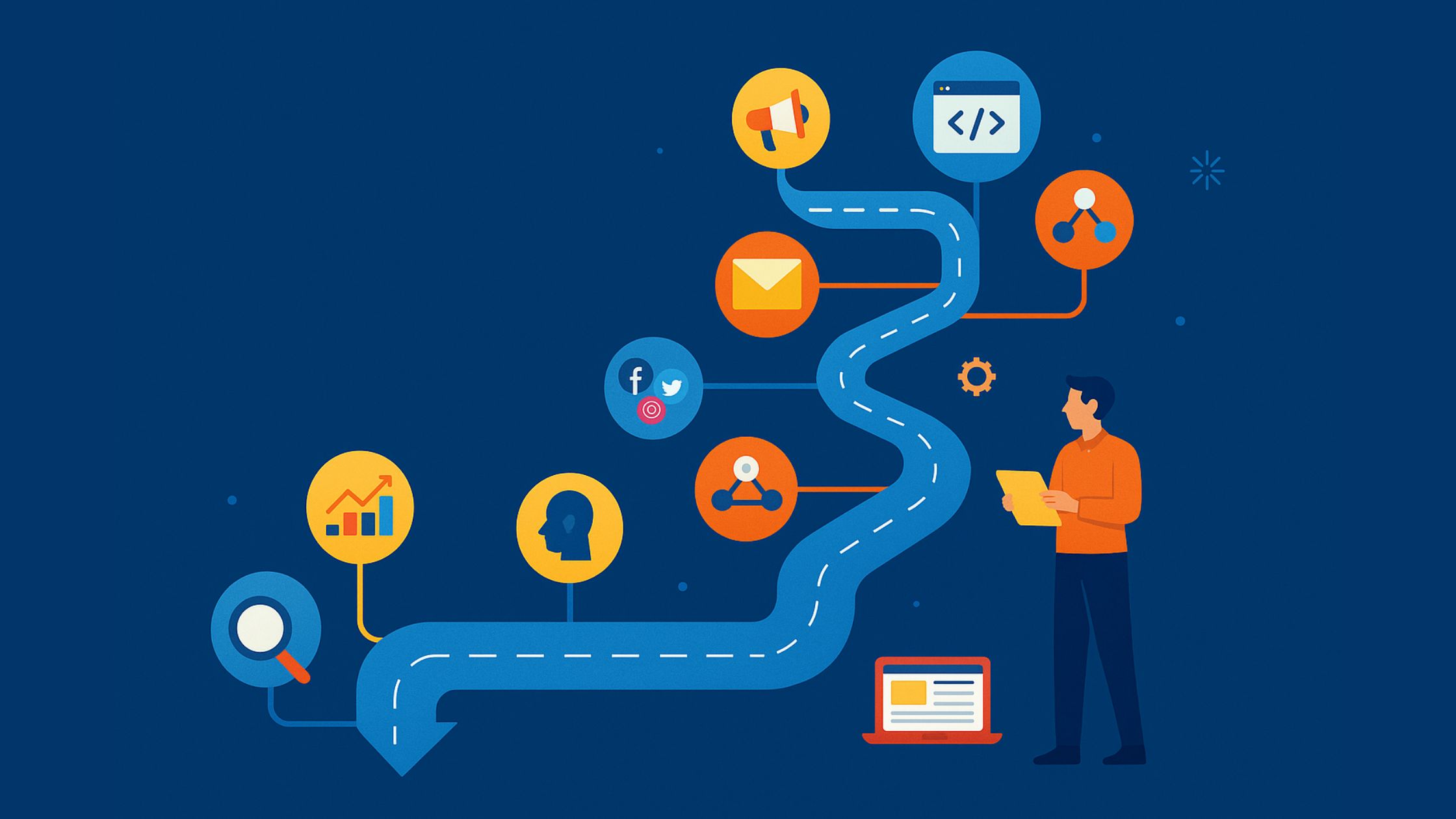 Digital Marketing Roadmap for Beginners | The Info Technologies